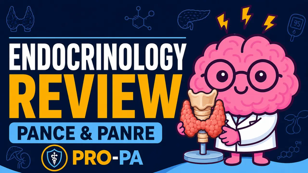 Endocrinology high-yield review video thumbnail
